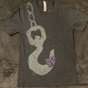Dock 57 unhook expectations Gray Graphic T-Shirt